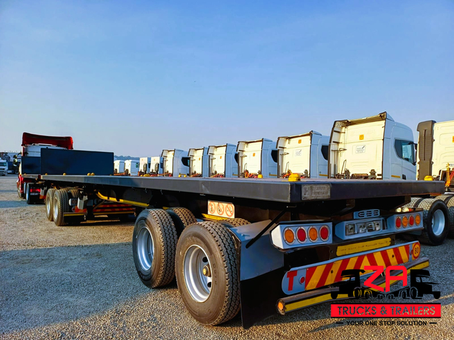 2018 HENRED FRUEHAUF SUPERLINK FLAT DECK TRAILER